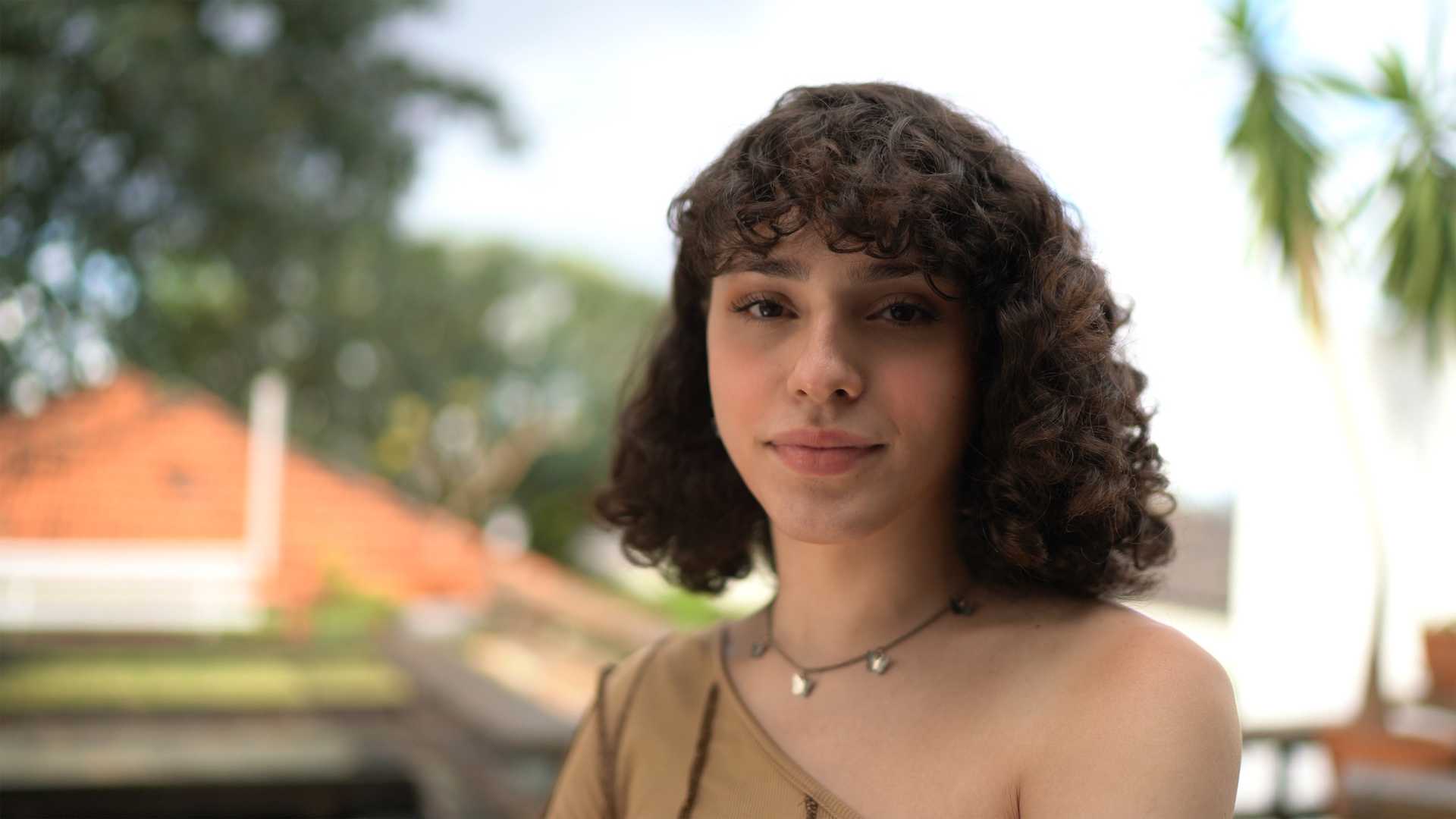 Portrait of a transgender woman